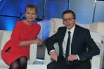 Sławomira Łozińska i Dariusz Joński byli nie do pokonania (fot. J. Bogacz/TVP)