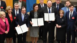 Deklaracja została przyjęty w środę w Wilnie (fot. PAP/Andrzej Lange)