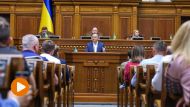 Prezydent Andrzej Duda wygłosił orędzie przed Radą Najwyższą Ukrainy (fot. TVP)
