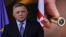 Robert Fico previously survived an assassination attempt in May. Photos: Sean Gallup/Getty Images, Phil Barker/Future Publishing/Getty Images.