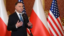 Prezydent zaznaczył, że wszystko wskazuje na to, że wymagania przez Polskę zostały spełnione (fot. PAP/Radek Pietruszka)