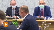 Posiedzenie komisji sejmowych ws. immunitetu prezesa NIK Mariana Banasia (fot. TVP)