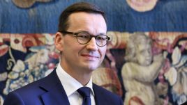 Mateusz Morawiecki will head the Conservatives and Reformists. Photo by Vatican Pool/Getty Images