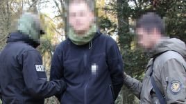 Investigators caught a saboteur preparing to derail a train. Photo: X/servicessu