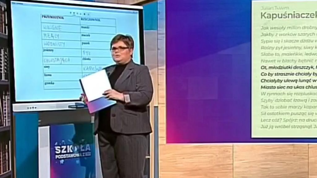 Szkoła Z Tvp Klasa 6 Język Polski Lekcja 2 28042020 Programy Oglądaj Na Tvp Vod 5063