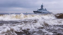 “An increasingly intense transit” of Russian ships have been observed through Portugal’s maritime territory. Illustrative photo by Artem Priakhin/SOPA Images/LightRocket via Getty Images