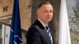 Andrzej Duda przypomniał, że na poniedziałek zwołał posiedzenie Rady Bezpieczeństwa Narodowego (fot. PAP/Mateusz Marek)