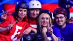 Pary grały wspólnie w hokeja. Kto ustrzelił najwięcej bramek? (fot. TVP)