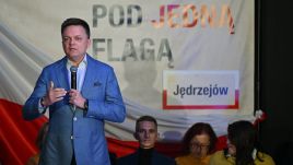 Hołownia garnered nearly 14% of the vote in the 2020 presidential elections. Photo: PAP/Piotr Polak