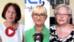 Wilno łączy, odc. 13.  Od lewej: Alicja Tryk, Renata Widtmann, Ludwika Olszewska