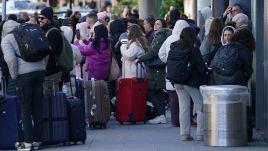 The alert disrupted weekend travel plans for thousands of people. Photo by Gareth Fuller/PA Images via Getty Images