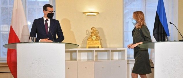 Premier Mateusz Morawiecki będzie rozmawiał telefonicznie z premier Estonii Kają Kallas (fot.  arch. PAP/Radek Pietruszka)