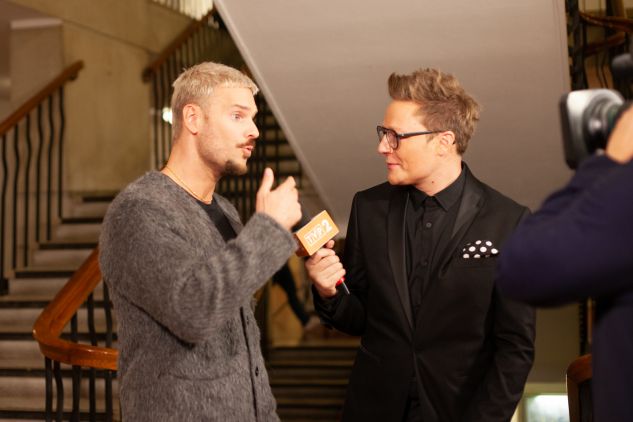 Fot. Ewa Kalinowska/ Matt Pokora, Mateusz Szymkowiak, Backstage gali French Touch 2022