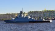 The Serpukhov, a Buyan-class corvette of the Russian Navy. Saint Petersburg, Russia, July 17, 2020. Photo: GAlexandrovna, own work, Wikimedia Commons, Creative Commons Attribution-Share Alike 4.0 International license.