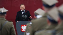 The President said that close relationships with the U.S. remain a cornerstone of Poland’s security policy. PAP/Paweł Supernak