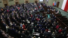 Sala plenarna sejmu (fot. PAP/ Tomasz Gzell)
