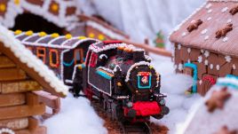 The miniature gingerbread towns have been described as Poland’s most delicious attraction. Photo: Kolejkowo 