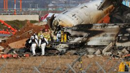 The incident marks the deadliest airline crash in South Korea in nearly 30 years. Photo: PAP/EPA/HAN MYUNG-GU