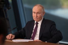 Владимир Путин выступает в рамках Петербургского международного экономического форума. Санкт-Петербург, Россия. 5 июня 2024 года (Фото: AA/ABACA / Abaca Press / Forum)