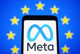 Bruksela oskarża Metę o stawianie użytkowników przed fałszywym wyborem, fot. Getty Images/LightRocket/SOPA Images/Pavlo Gonchar