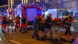 On Friday, a man drove his car into a crowded German Christmas market. Photo by Craig Stennett/Getty Images