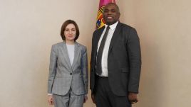 Maia Sandu and David Lammy met in Chișinău. Photo X/@DavidLammy