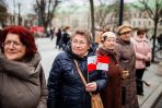 Przemarsz i wiec w obronie szkół mniejszości narodowych w Wilnie [fotogaleria], fot. TVP Wilno/Bartek Urbanowicz