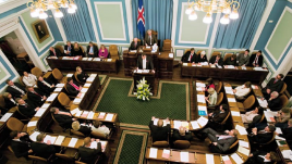 A session of the Icelandic Parliament. Photo: WikiCommons/Bragi Thór Josefsson