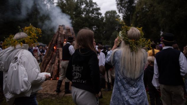 Noc Świętojańska w Jaszunach [fotogaleria], fot. Agata Radulevič