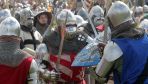 Over 1,200 reenactors stage one of the largest medieval battles in Europe