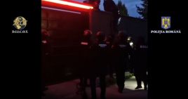 Romania’s anti-organized crime unit released a video of masked officers storming a compound in the Romanian capital, Bucharest. (Photo: diicot.ro)