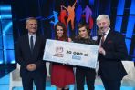 Zwyciężczynie przekazały nagrodę krakowskiemu hospicjum dla dzieci (fot. TVP)