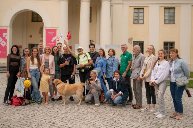 Symboliczna podróż: Wiktor Radajew dobiegł do Wilna w dniu koronacji Mendoga [fotogaleria], fot. Karina Mieczkowska