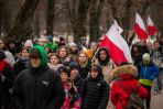 Solidarność i pamięć: Marsz młodzieży w dniu 16 lutego [fotogaleria], fot. TVP Wilno/Karina Mieczkowska