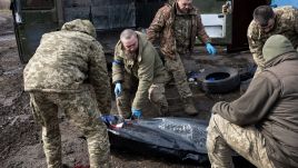 Ukrainian prosecutors have previously accused Russia of killing prisoners of war. Illustrative photo by John Moore/Getty Images