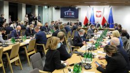 Posiedzenia sejmowej Komisji Administracji i Spraw Wewnętrznych (fot. PAP/ Paweł Supernak)