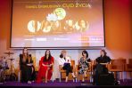 Fot. Ewa Kalinowska/ Gala Woman Power, Panel dyskusyjny "Cud Życia" Lidia Popiel, Aida Kosojan - Przybysz