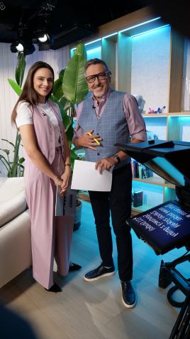 Diana Kautz i Andrzej Sołtysik/ fot.TVP