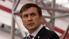 Mikheil Saakashvili in 2008. Photo: Steven Weinberg/Getty Images