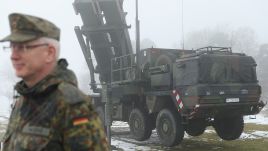 The missiles would protect a logistics hub for Ukraine aid. Photo by Sean Gallup/Getty Images