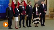 Uroczystość powołania przez prezydenta nowych członków RDS (fot. TVP)