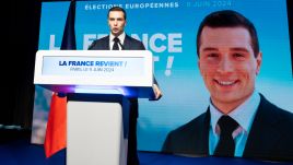 France’s National Rally leader Jordan Bardella. Photo: PAP/EPA/ANDRE PAIN 