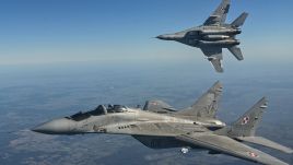 Mikoyan MIG-29 fighter jets of the Polish Air Force. Illustrative photo by Omar Marques/Getty Images