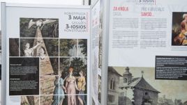 Wystawa „Konstytucja 3 Maja. Historia i tradycja” w Wilnie, fot.  PAP/Valdemar Doveiko