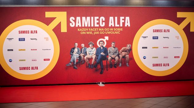 Fot. Ewa Kalinowska/Premiera filmu "Samiec Alfa".