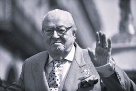 Nie żyje Jean-Marie Le Pen, fot. Julien de Rosa/PAP