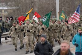 Bieg pamięci ku czci Obrońców Wolności, fot. gr. M. Lysenko