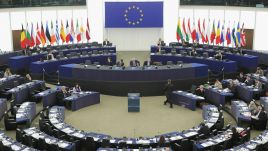 European Parliament. Photo: Christopher Furlong/Getty Images.