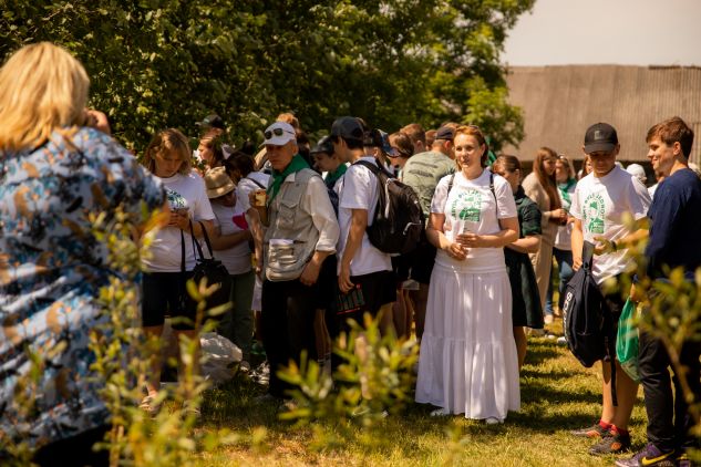 Podążając szlakiem świętego: XI Piesza Pielgrzymka na cześć Księdza Obrembskiego [fotogaleria], fot. TVP Wilno/Karina Mieczkowska