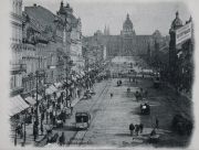 Wenceslas Square as seen in 1890: changes were underway... and happening fast. Photo: Austrian Archives/Imagno/Getty Image 